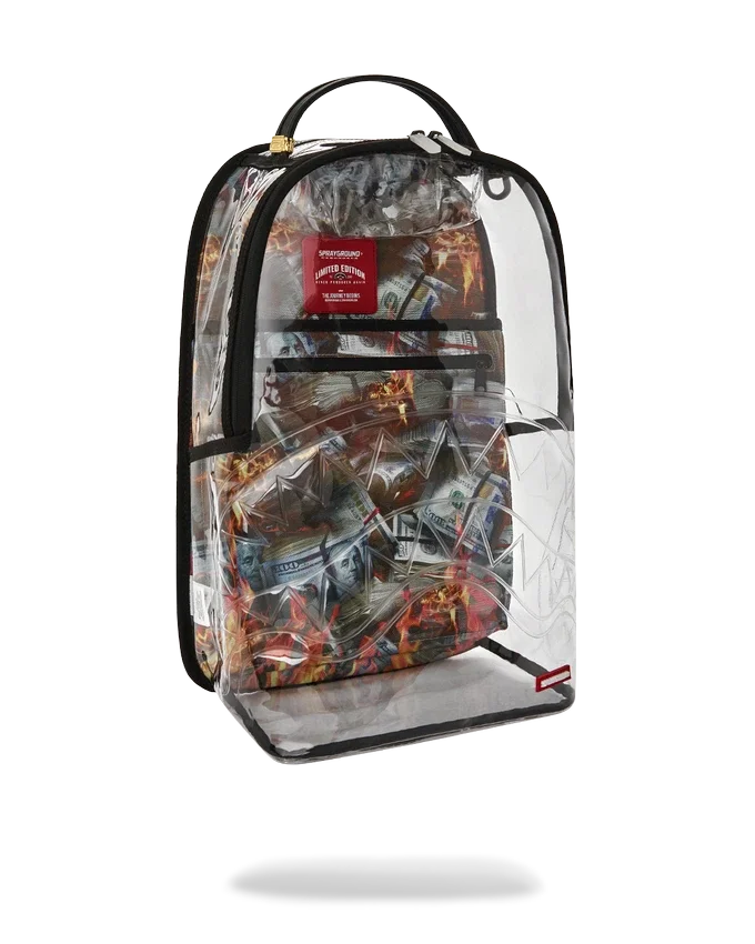 STAY UP - Mochila TRANSPARENTE