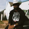 SUDADERA CON CAPUCHA COMPTON COWBOYS CITY RIDERS