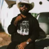 SUDADERA CON CAPUCHA COMPTON COWBOYS CITY RIDERS