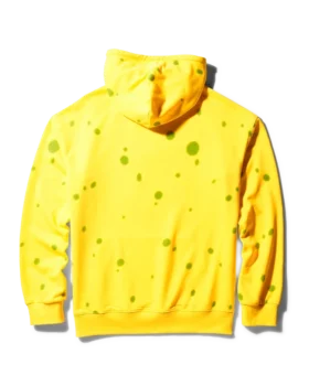 SUDADERA CON CAPUCHA DE SPONGEBOB «SPONGE» (AMARILLA)