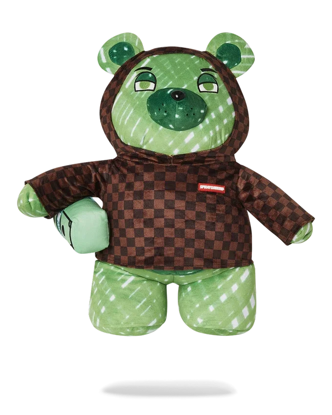 SUDADERA CON CAPUCHA «SHARKS IN PARIS FADE AWAY» Y Mochila CON OSITO DE PELUCHE MONEYBEAR
