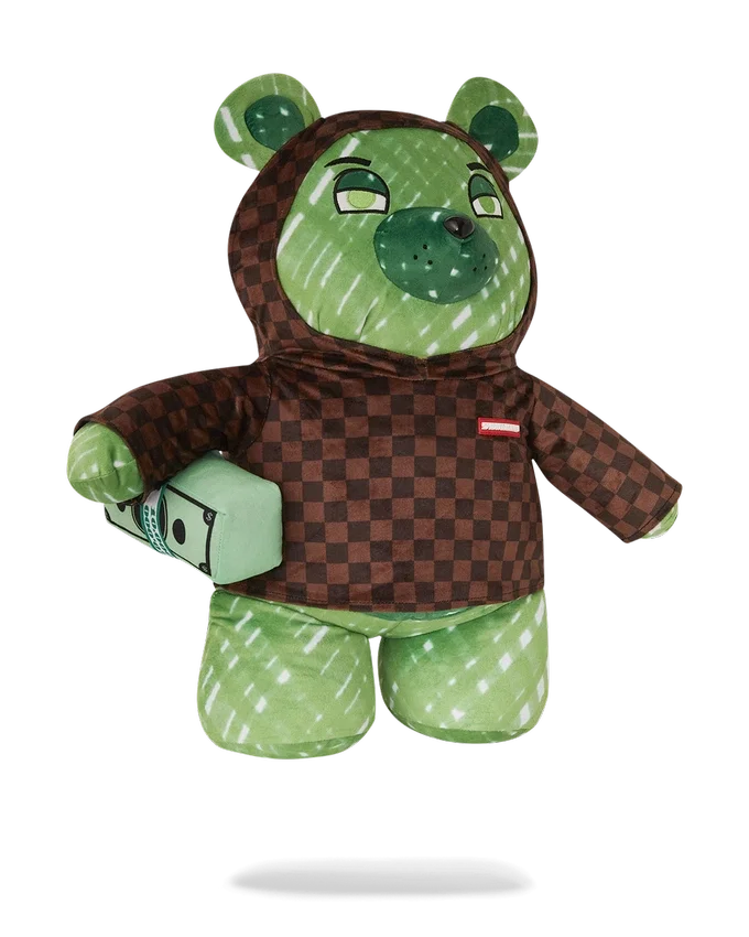SUDADERA CON CAPUCHA «SHARKS IN PARIS FADE AWAY» Y Mochila CON OSITO DE PELUCHE MONEYBEAR