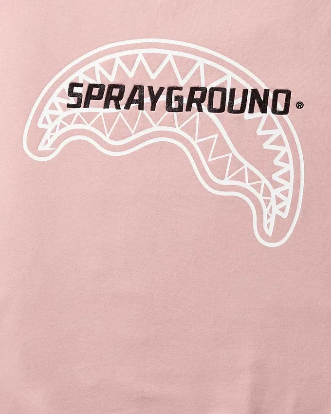 SUDADERA DE CUELLO REDONDO SPRAYGROUND (ROSA)