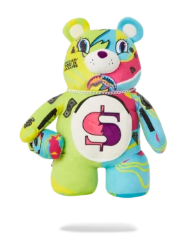 SUPER WEIRD MONEYBEAR Mochila de Osito de Pelo