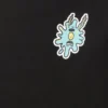 SUÉTER CON CAPUCHA DE SPONGEBOB «SPLAT» (NEGRO)