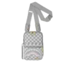 Tejido de tiburones en París en color crema, Bolsos Cruzados OG