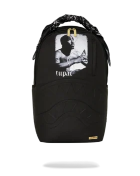 TUPAC POETRY - Mochila con asa de bandana