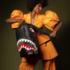 VELCRO SHARK - Mochilas con 3 tiburones intercambiables (DLXV)
