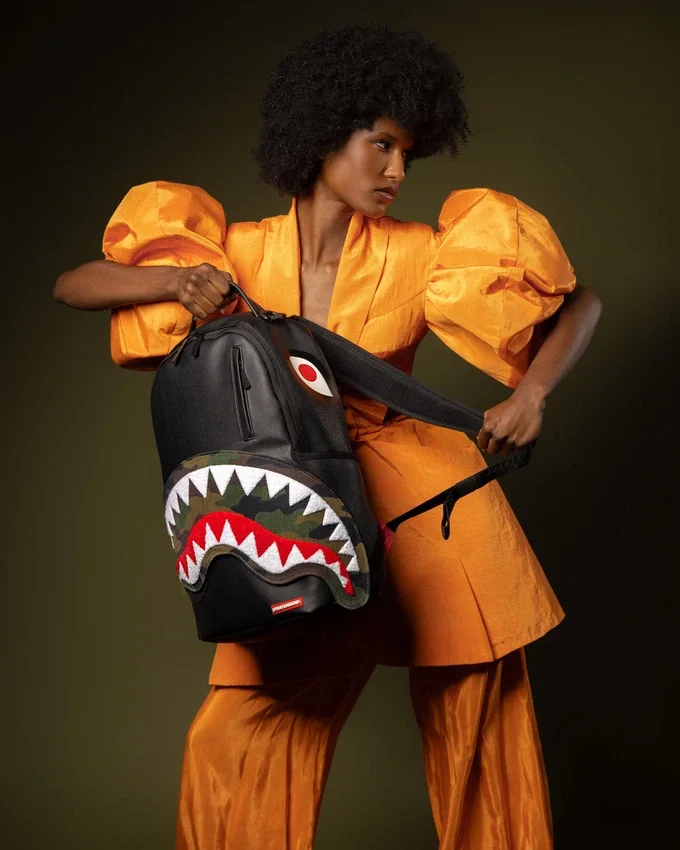 VELCRO SHARK - Mochilas con 3 tiburones intercambiables (DLXV)