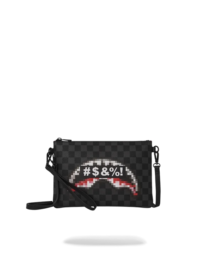WHAT THE BEEP' SHARK BOLSO DE MANO CROSSOVER